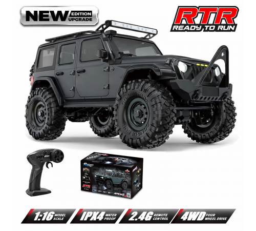 Радиоуправляемый краулер HB Wrangler (32 см, 4WD, 1:16) - HB-R1606