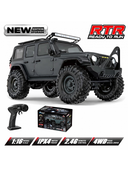 Радиоуправляемый краулер HB Wrangler (32 см, 4WD, 1:16) - HB-R1606