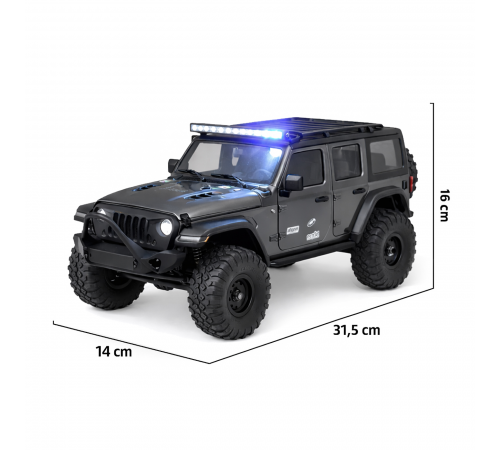 Радиоуправляемый краулер HB Wrangler (32 см, 4WD, 1:16) - HB-R1606