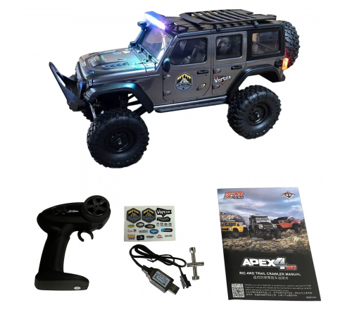 Радиоуправляемый краулер HB Wrangler (32 см, 4WD, 1:16) - HB-R1606