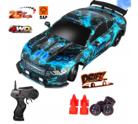 Радиоуправляемая машина для дрифта HB Ford Mustang (4WD, свет, пар, акб, 1:16) - SC16A12