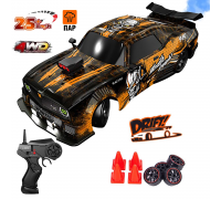 Радиоуправляемая машина для дрифта HB Ford Mustang (4WD, свет, пар, акб, 1:16) - SC16A17