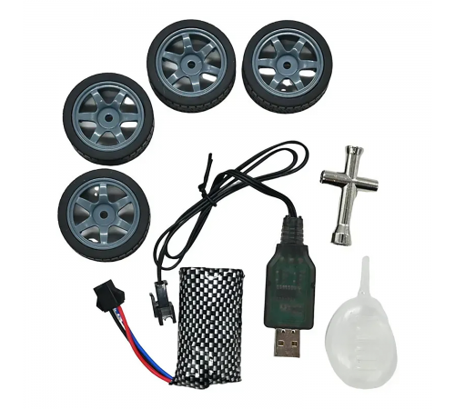 Радиоуправляемая машина для дрифта HB Ford Mustang (4WD, свет, пар, акб, 1:16) - SC16A18