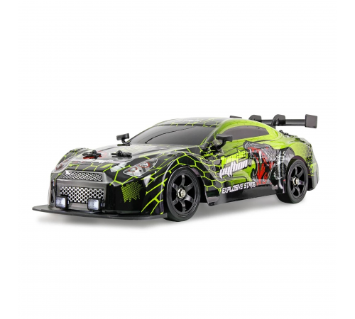 Радиоуправляемая машина для дрифта HB Nissan GTR (4WD, свет, пар, акб, 1:16) - SC16A13