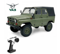 Радиоуправляемая машина УАЗ 469 зеленый 1:12 - WPLC94-GREEN