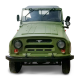 Радиоуправляемая машина УАЗ 469 зеленый 1:12 - WPLC94-GREEN