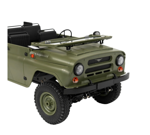 Радиоуправляемая машина УАЗ 469 зеленый 1:12 - WPLC94-GREEN
