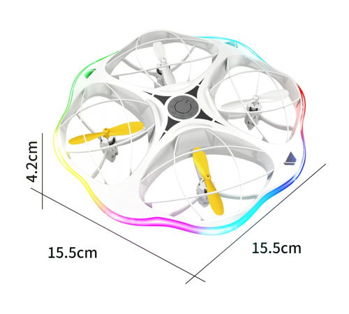 Радиоуправляемый квадрокоптер LED GYRO - RWA-H158