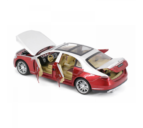 Радиоуправляемая металлическая машина Mercedes S600 1:22 - HCL-3813-RED