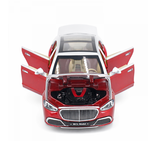 Радиоуправляемая металлическая машина Mercedes S600 1:22 - HCL-3813-RED