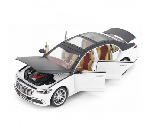 Радиоуправляемая металлическая машина Mercedes S600 1:22 - HCL-3813-WHITE