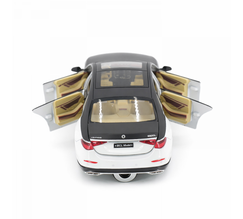 Радиоуправляемая металлическая машина Mercedes S600 1:22 - HCL-3813-WHITE