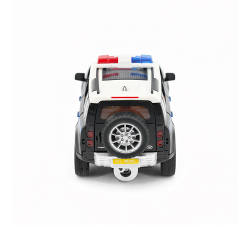 Радиоуправляемая металлическая полицейская машина Land Rover Defender 1:22 - HCL-3610-BLACK