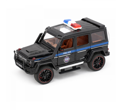 Радиоуправляемая металлическая полицейская машина Mercedes G500 1:22 - HCL-3608-BLACK