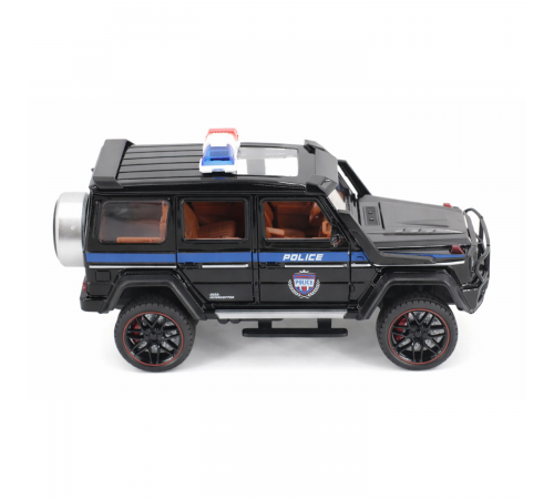 Радиоуправляемая металлическая полицейская машина Mercedes G500 1:22 - HCL-3608-BLACK