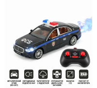 Радиоуправляемая металлическая полицейская машина Mercedes S600 1:22 - HCL-3613-BLACK