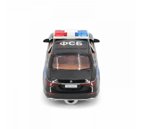 Радиоуправляемая металлическая полицейская машина Mercedes S600 1:22 - HCL-3613-BLACK