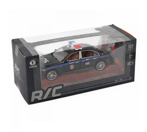 Радиоуправляемая металлическая полицейская машина Mercedes S600 1:22 - HCL-3613-BLACK
