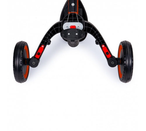 Детский беговел-велосипед 6в1 с родительской ручкой, красный - TR008-RED