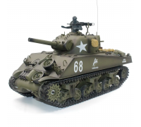 Радиоуправляемый танк Heng Long M4A3 Sherman V7.0 масштаб 1:16 RTR 2.4GHz - 3898-1 V7.0