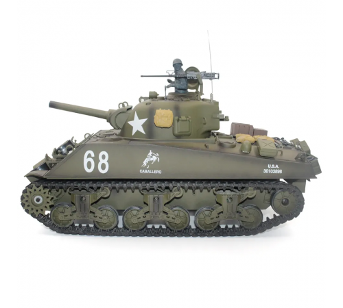 Радиоуправляемый танк Heng Long M4A3 Sherman V7.0 масштаб 1:16 RTR 2.4GHz - 3898-1 V7.0