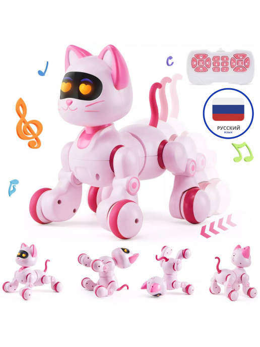 Радиоуправляемая интерактивная кошка Акробат - AW-6602