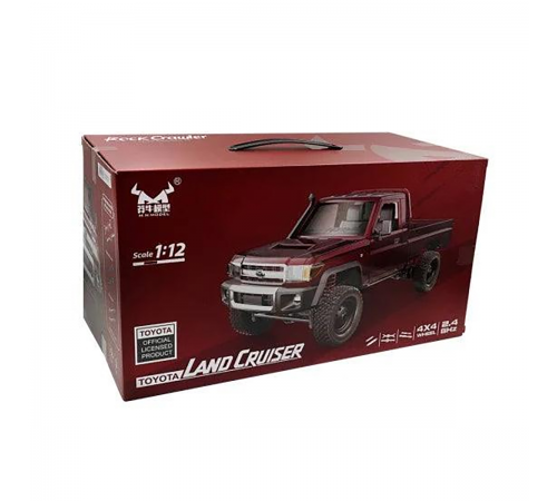 Радиоуправляемый внедорожник Toyota Land Cruiser LC79 4WD 1:12 - MN-82S-SILVER