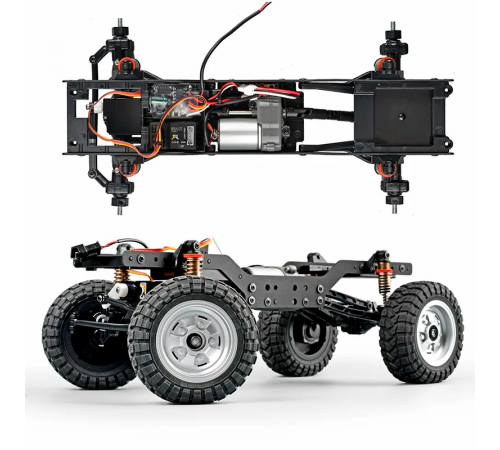 Радиоуправляемый краулер Range Rover 4WD 1:12 - MN-168-YELLOW