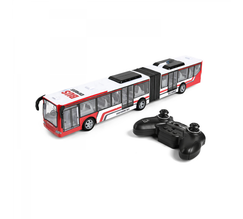 Радиоуправляемый автобус с гармошкой (красный) - 666-676NA-RED