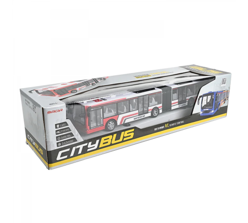 Радиоуправляемый автобус с гармошкой (красный) - 666-676NA-RED