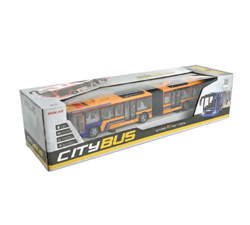 Радиоуправляемый автобус с гармошкой (синий) - 666-676NA-BLUE