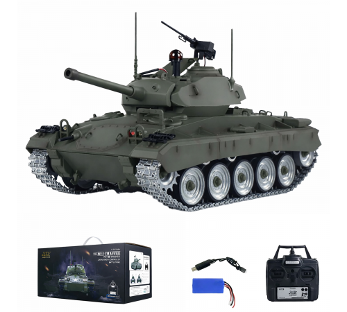 Радиоуправляемый танк M24 Chaffee Upgrade - TD-M2402U