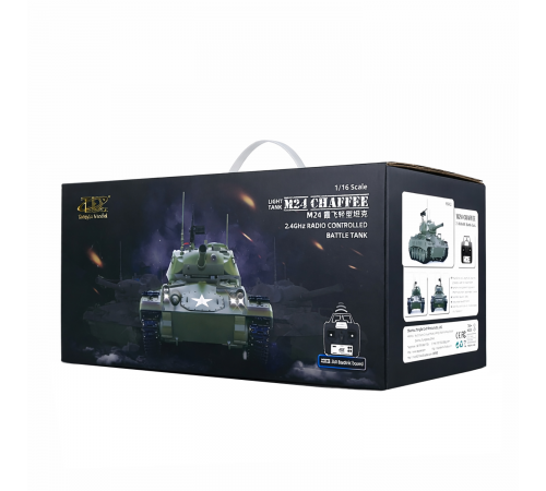 Радиоуправляемый танк M24 Chaffee Upgrade - TD-M2402U