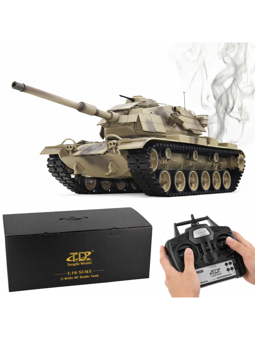 Радиоуправляемый танк USA M60A1 Camo Upgrade - TD-M2022-1UC