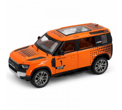 Радиоуправляемая металлическая машина Land Rover Defender 1:22 - HCL-3810-ORANGE