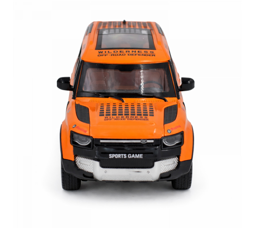 Радиоуправляемая металлическая машина Land Rover Defender 1:22 - HCL-3810-ORANGE