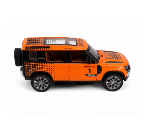 Радиоуправляемая металлическая машина Land Rover Defender 1:22 - HCL-3810-ORANGE