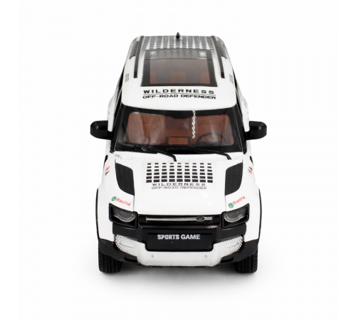 Радиоуправляемая металлическая машина Land Rover Defender 1:22 - HCL-3810-WHITE