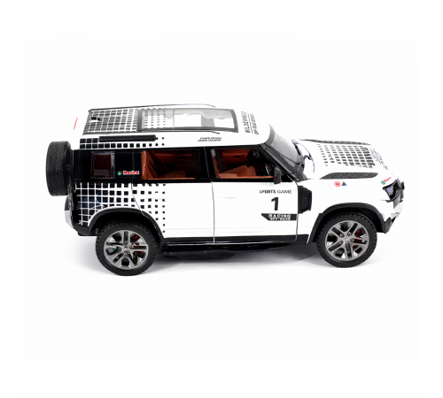 Радиоуправляемая металлическая машина Land Rover Defender 1:22 - HCL-3810-WHITE