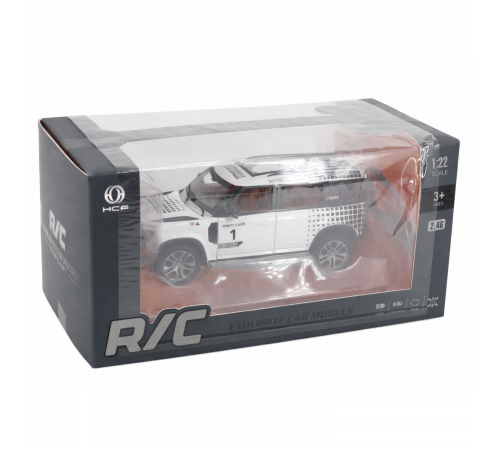 Радиоуправляемая металлическая машина Land Rover Defender 1:22 - HCL-3810-WHITE
