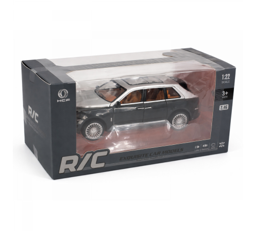 Радиоуправляемая металлическая машина Rolls-Royce Cullinan 1:22 - HCL-3806-BLACK
