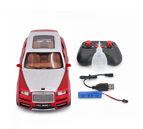 Радиоуправляемая металлическая машина Rolls-Royce Cullinan 1:22 - HCL-3806-RED