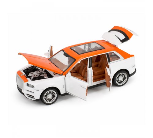 Радиоуправляемая металлическая машина Rolls-Royce Cullinan 1:22 - HCL-3806-WHITE