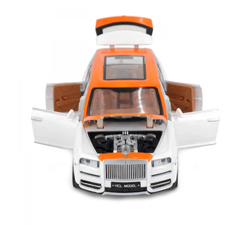 Радиоуправляемая металлическая машина Rolls-Royce Cullinan 1:22 - HCL-3806-WHITE
