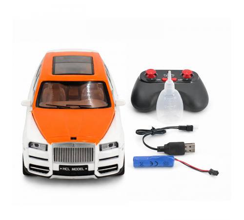 Радиоуправляемая металлическая машина Rolls-Royce Cullinan 1:22 - HCL-3806-WHITE