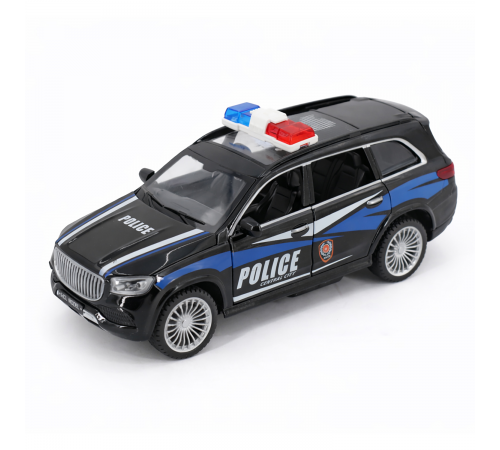 Радиоуправляемая металлическая полицейская машина Maybach GLS 1:22 - HCL-3605-BLACK