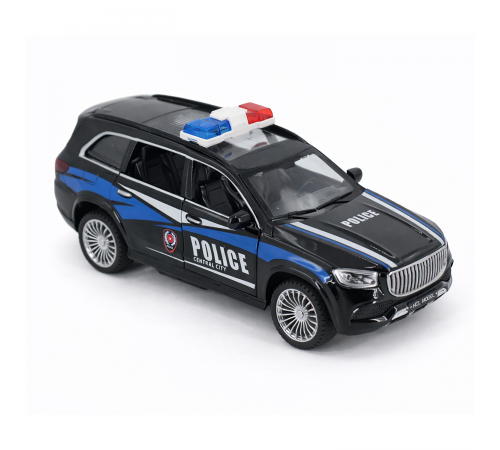 Радиоуправляемая металлическая полицейская машина Maybach GLS 1:22 - HCL-3605-BLACK