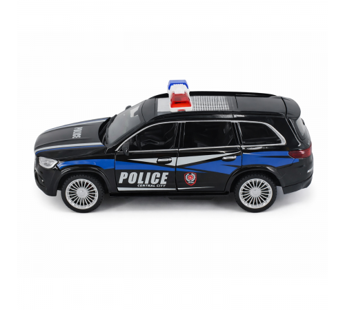 Радиоуправляемая металлическая полицейская машина Maybach GLS 1:22 - HCL-3605-BLACK