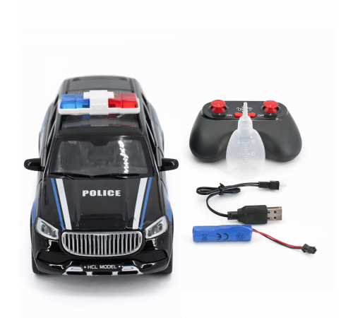 Радиоуправляемая металлическая полицейская машина Maybach GLS 1:22 - HCL-3605-BLACK