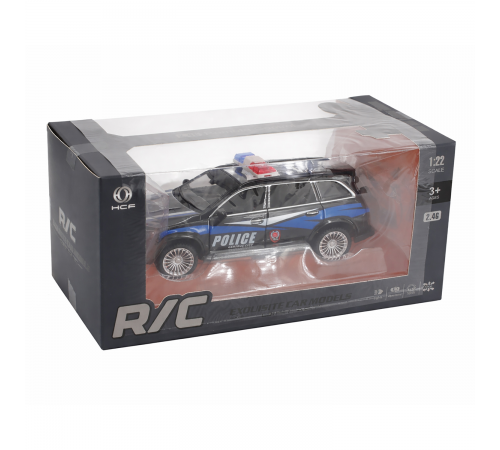 Радиоуправляемая металлическая полицейская машина Maybach GLS 1:22 - HCL-3605-BLACK